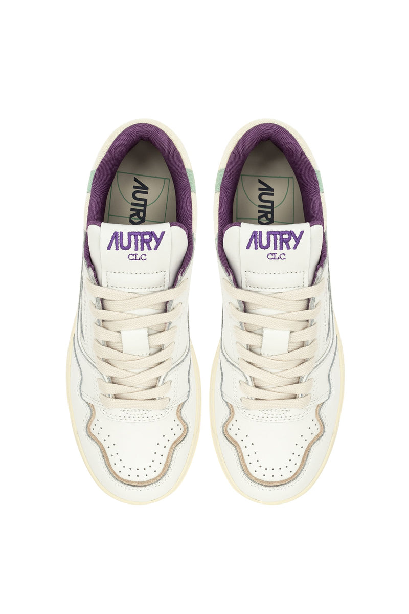 Autry Womens CLC Sneaker multi/lila/cameogreen