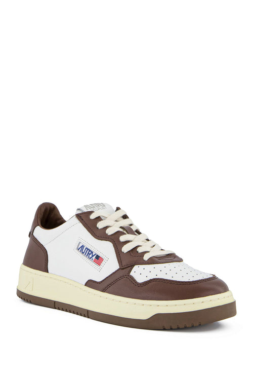 Autry Womens Medalist Sneaker bicolor white/chestnut