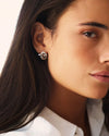 Infinity Knot Studs L steel
