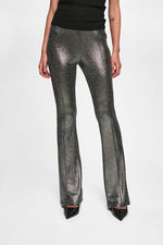 Eira flared Legging silver structure