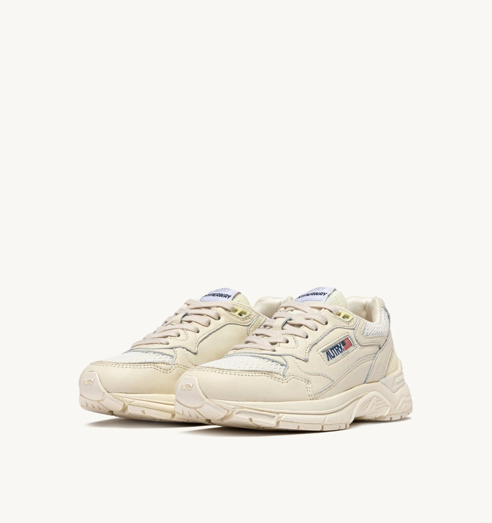 Autry Womens Hyperway goat/mesh white – NO REGRETS