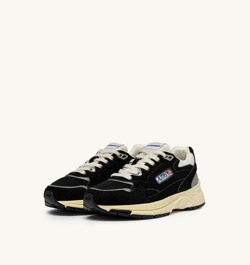 Autry Womens Hyperway suede/mesh black/silver