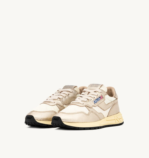 Autry Womens Reelwind white/gold