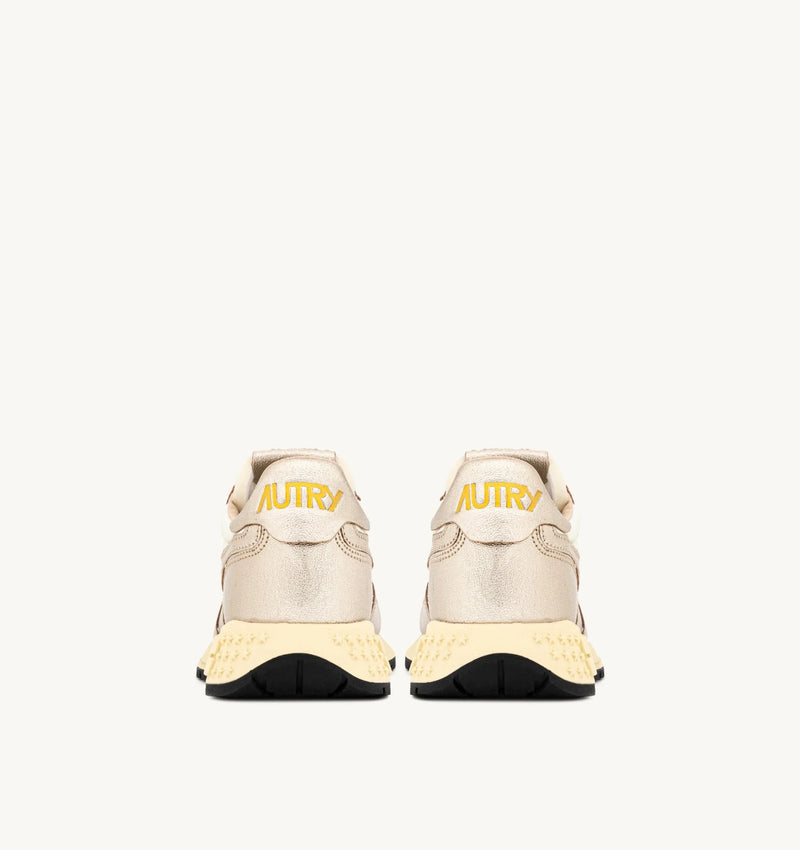 Autry Womens Reelwind white/gold