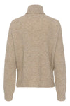 Alpha Rollkragenpullover warm sand melange