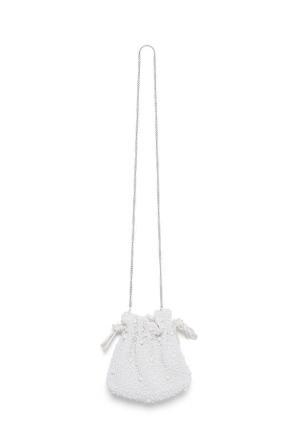 Plina Tasche white pearl