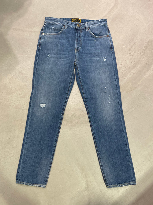 Jeans loose in ranch blue