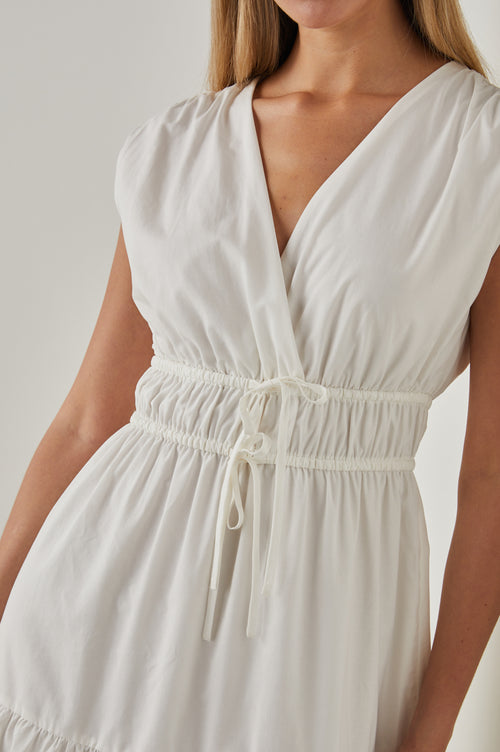 Lucia dress white