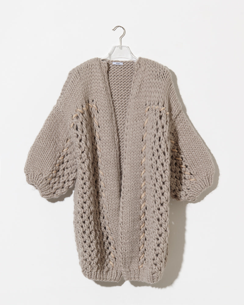Merino Coat greige-beige